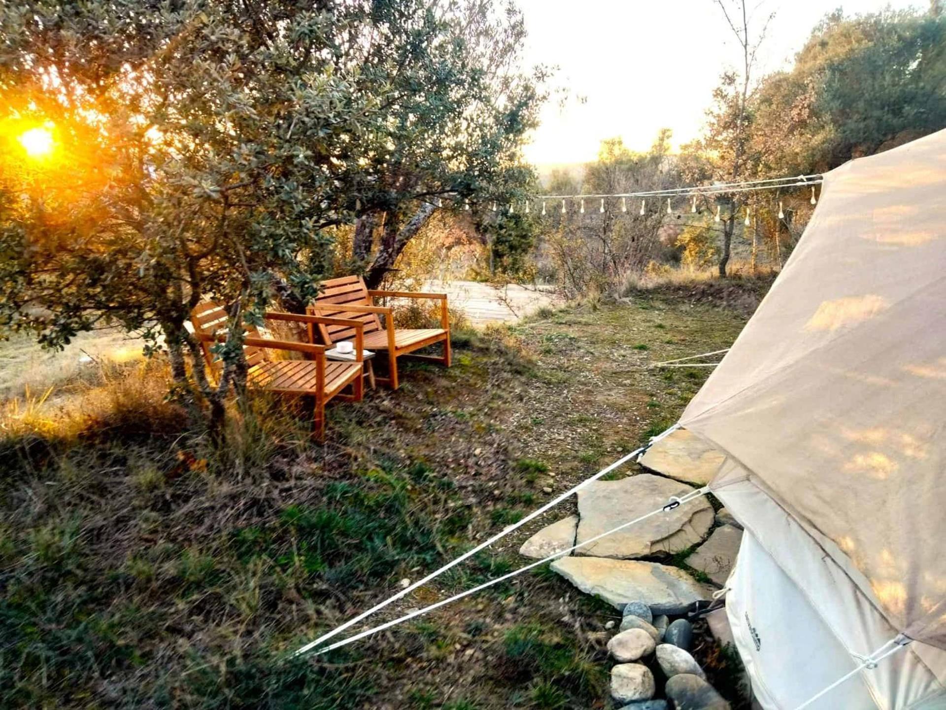 Terra Del Congost - Alojamientos En La Naturaleza Frente Al Congost De Montrebei Castissent الغرفة الصورة